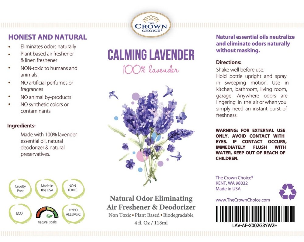 Essential Oil Lavender Spray – Long-Lasting, Natural, Non aerosol 3