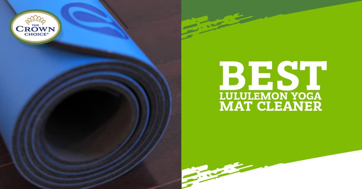 Adventures in cleaning up my sweat stained Lululemon yoga mat