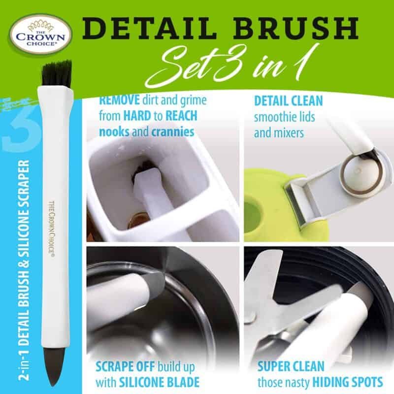 ✓ Buy Online Long Handle Scrub Brush - The Crown Choice. Free shipping.