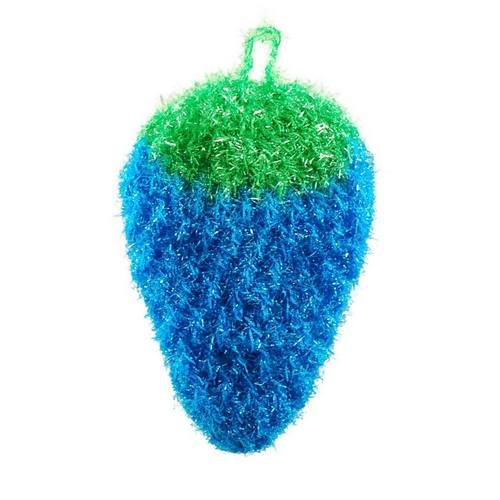 Crochet Scrubber Set - No odors fruit shaped Dish Scrubbie Mix Packs 12