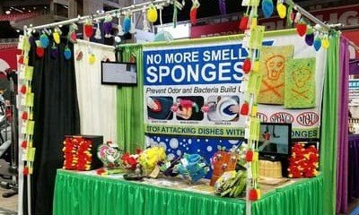 dish scrubbie booth no smell fruit scrubbies