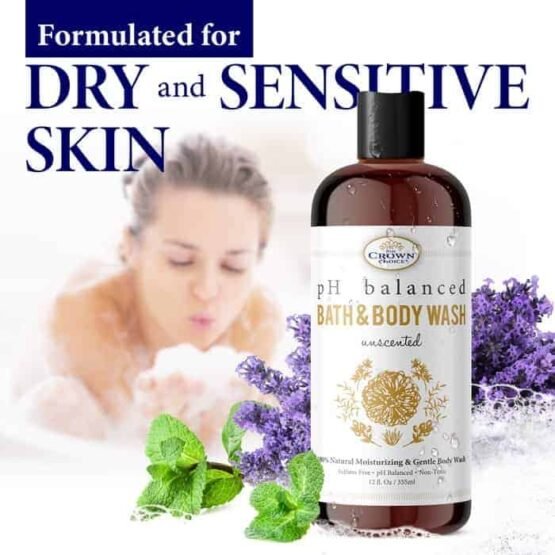 unscented body wash dry sensitive
