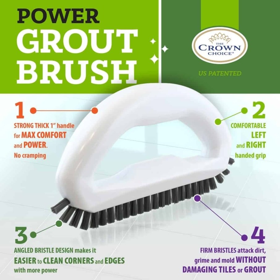 Best tile cleaning brush combo – 4 piece set 5