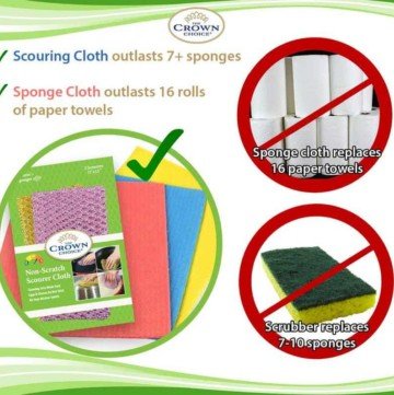 cellulose sponge cloth