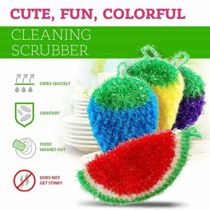 Stocking Stuffers for Mom Under $20 3 dish scrubbie all purpose scrubber