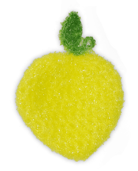 Lemon Scrubbie - Kitchen scrubbies stronger than nylon scrubber 2 dish scrubbie lemon no odor scrubber