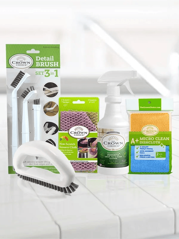 The Crown Choice Grout Cleaner Tool - Thumbnail 2
