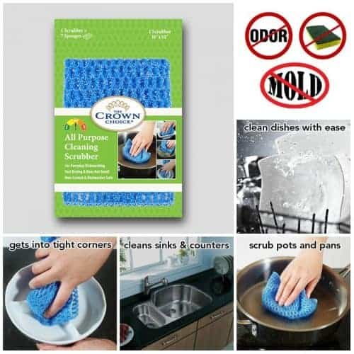 8 Must-have Kitchen Cleaning Tools with Unique Twists 3 All Purpose Dish Cloth - NO Mildew Odor from Dish Cloths, Sponges, Scrubbers, Wash Cloths