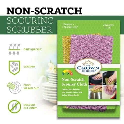8 Must-have Kitchen Cleaning Tools with Unique Twists 12 pot scrubber non scratch