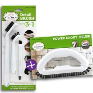 tile cleaning brush grout set bundle the crown choice
